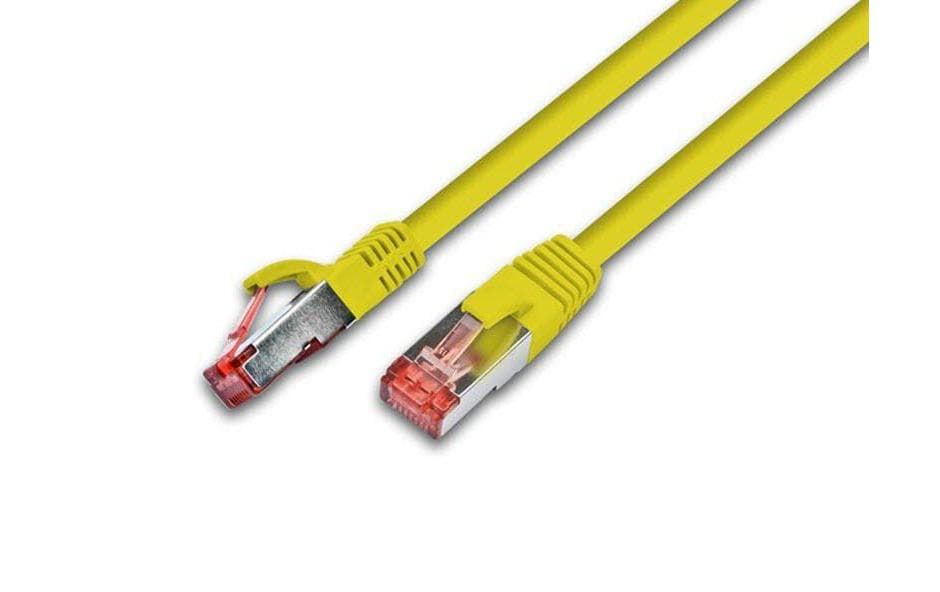 Wirewin Câble patch RJ-45 - RJ-45, Cat 6, S/FTP, 10 m, Jaune