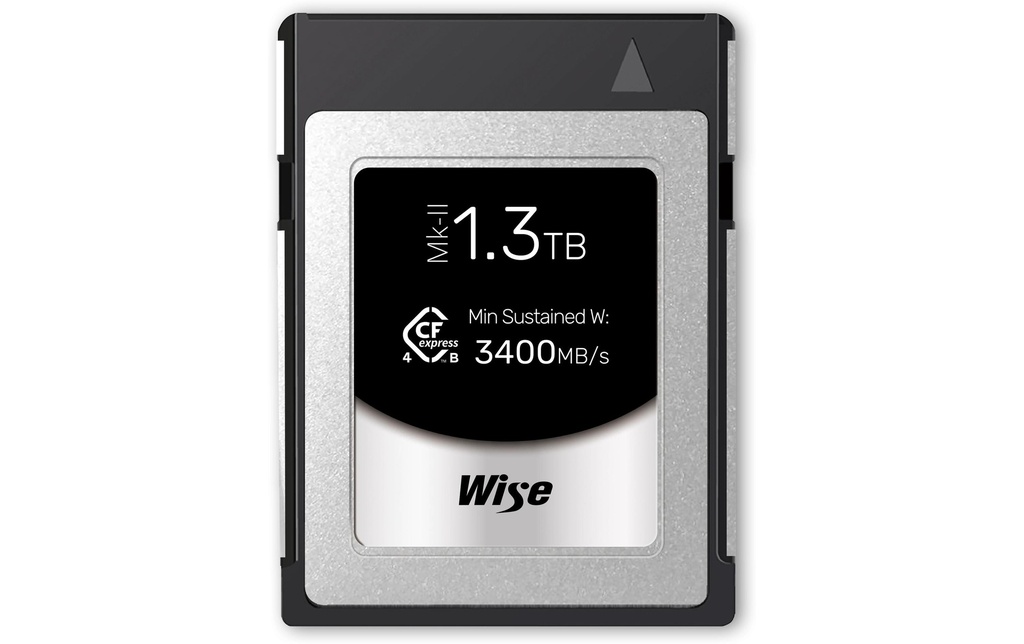 Wise Carte CFexpress 4.0 Type B PRO Mk-II 1300 GB