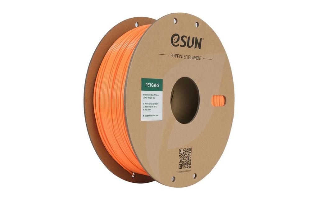 eSun Filament PETG+ HS Orange 1.75 mm 1 kg