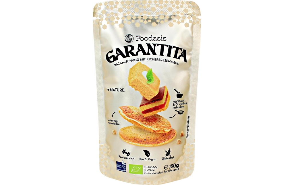 Foodasis Préparation à gâteau Bio Garantita Nature 150 g