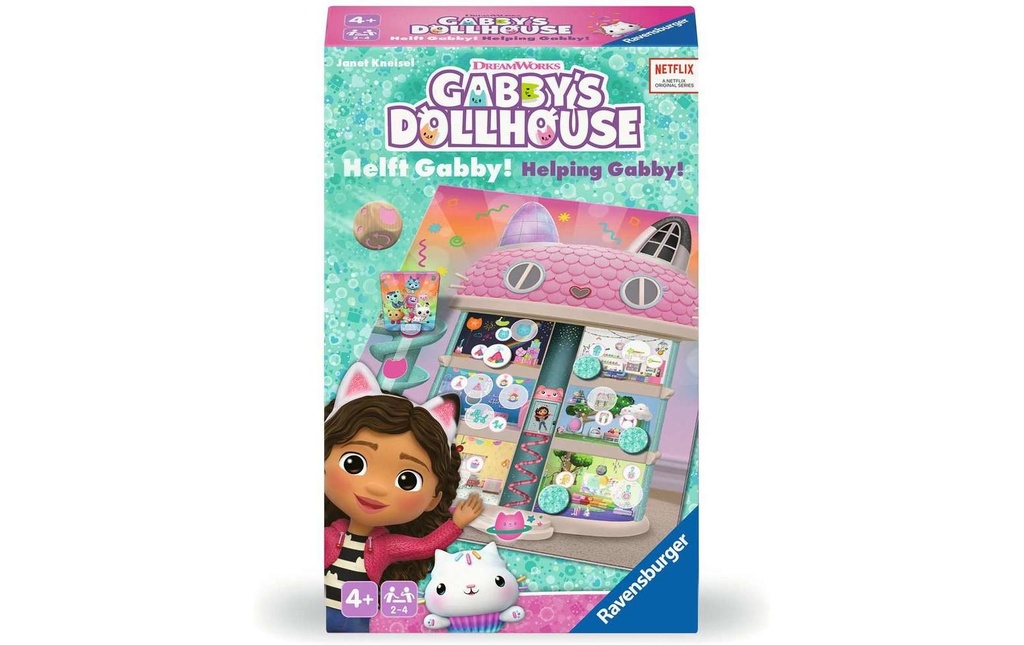Ravensburger Jeux d’enfant Gabbys Dollhouse – Aidez Gabby!