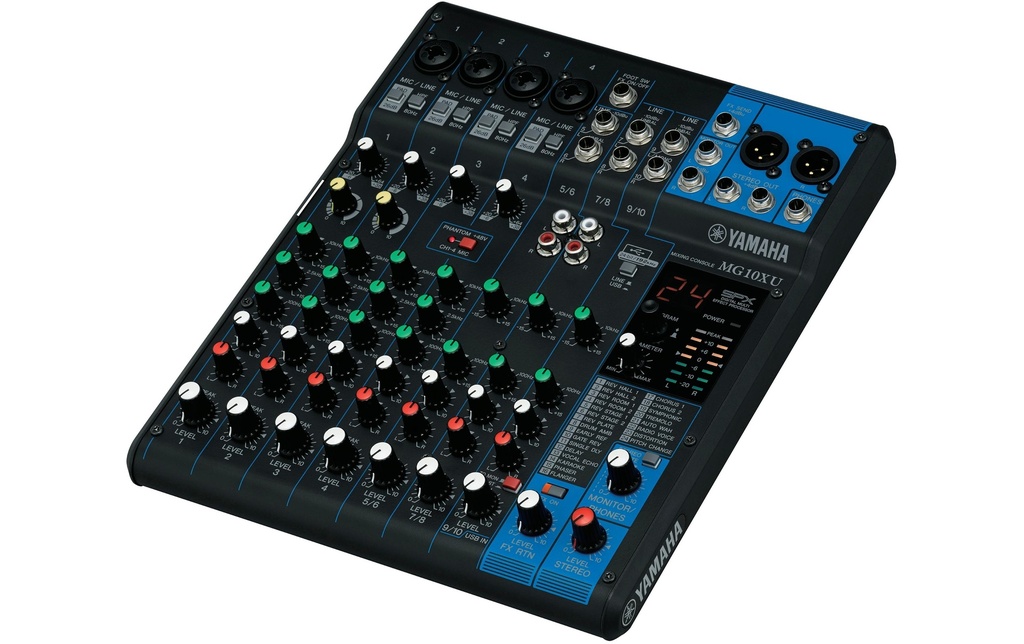 Yamaha Table de mixage MG10XU - 10 canaux, analogique
