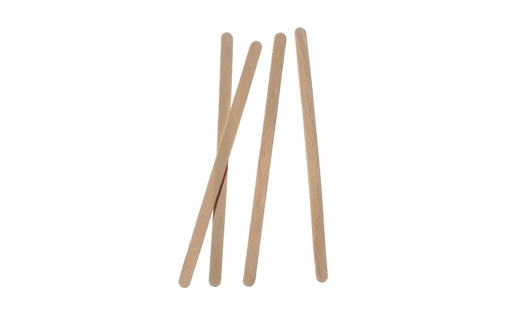 Papstar Agitateurs jetables Pure bois 14 cm, 1000 pièces