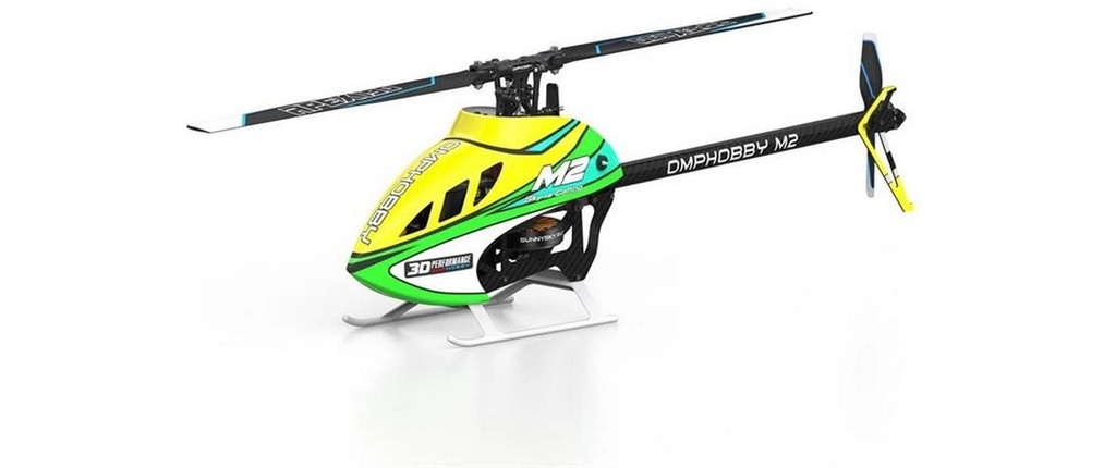 OMPHobby Hélicoptère 3D Heli M2 V3 Pro Viper Yellow