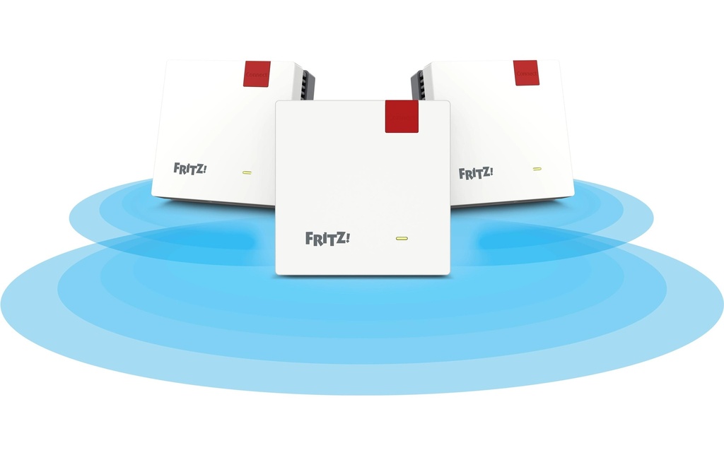 FRITZ! Répéteur WiFi-Mesh FRITZ!Mesh Set 1700 3-Pack Édition internationale