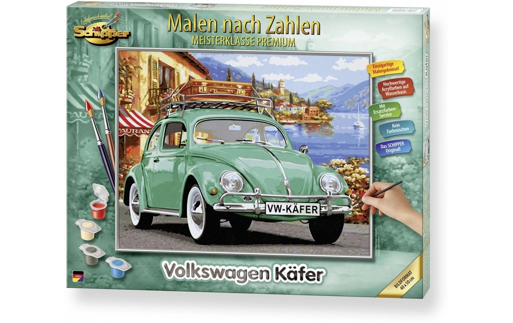 Schipper Peinture avec chiffres Coccinelle Volkswagen