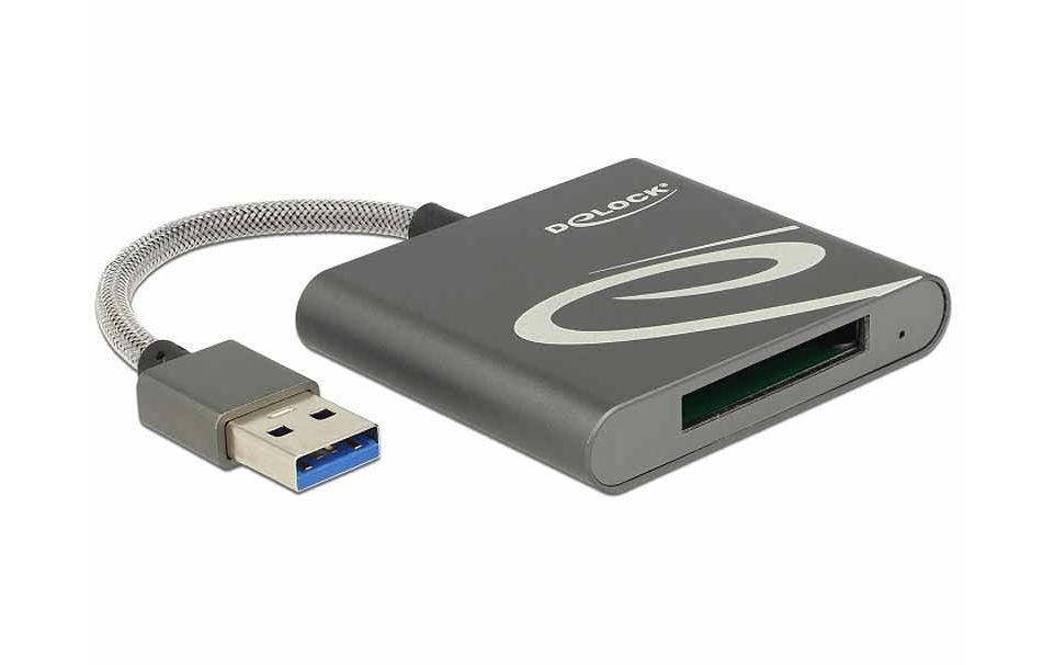 Delock Card Reader Extern USB-A pour les cartes mémoire XQD 2.0