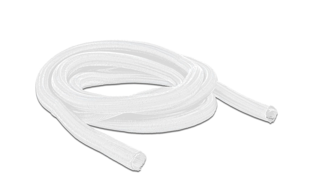 Delock Gaine de câble autofermant, 2m x 19 mm Blanc