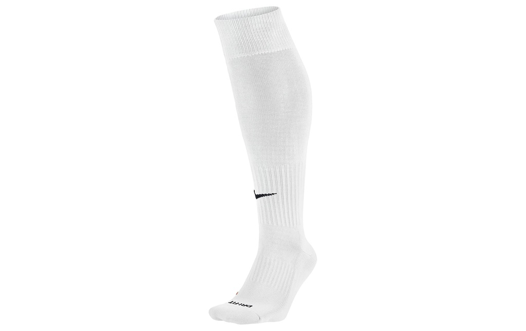 NIKE Chaussettes de football Academy Over-The-Calf Blanc, 31 - 34
