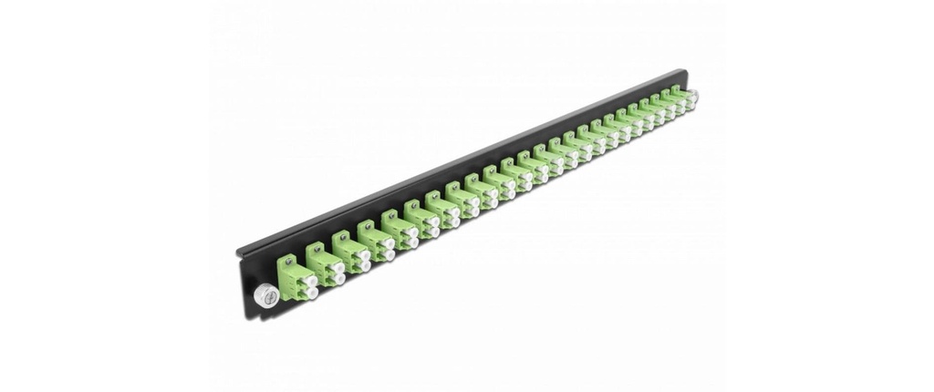 Delock Plaque de distribution Panneau avant 24 ports LC Duplex OM5 MM
