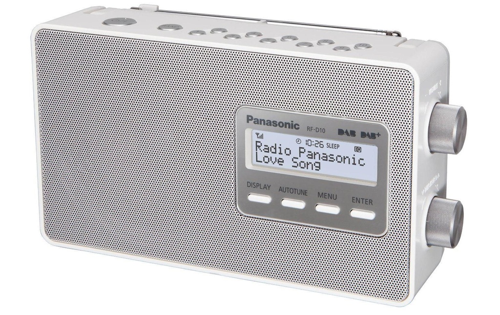 Panasonic Radio DAB+ RF-D10EG Blanc
