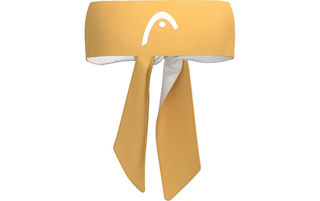 HEAD Bandeau Bandana Jaune/Blanc