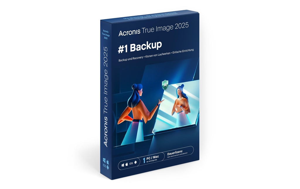 Acronis True Image Boîte, Perpétuel, 1 PC