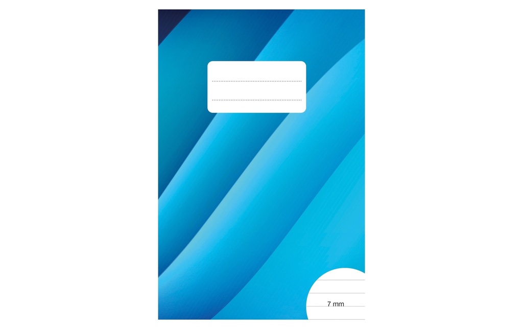 Büroline Cahier d'école sans marge, E6, ligné, 25 pièce