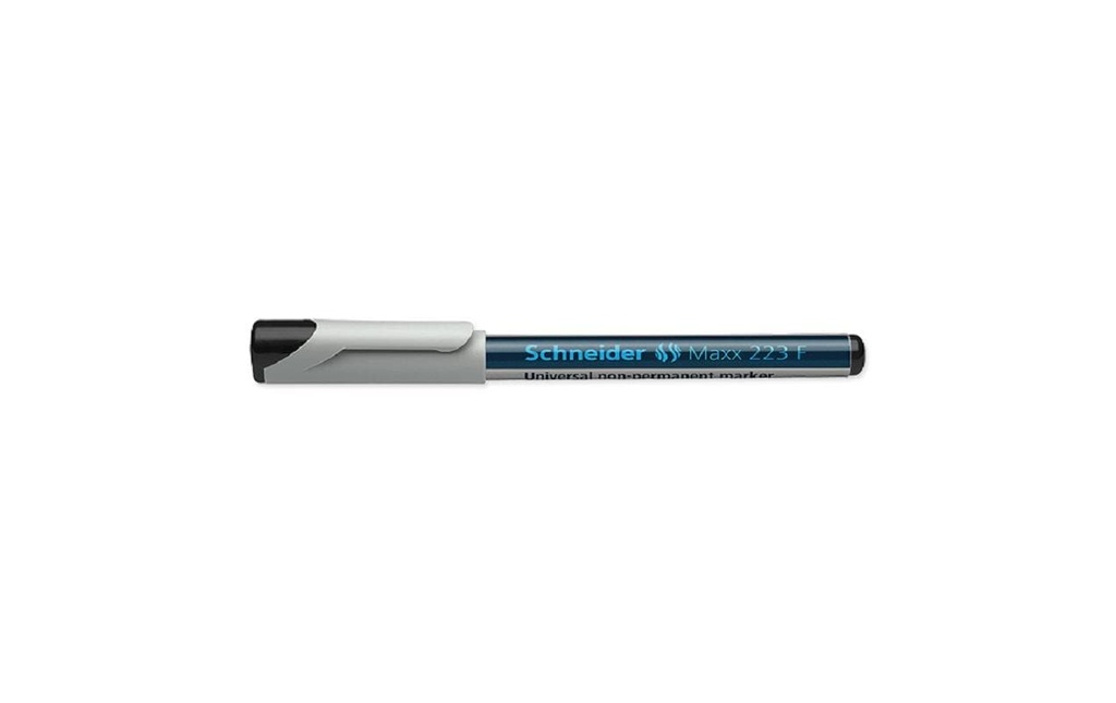 Schneider Stylo à feuilles OHP Maxx soluble dans l'eau Noir, F