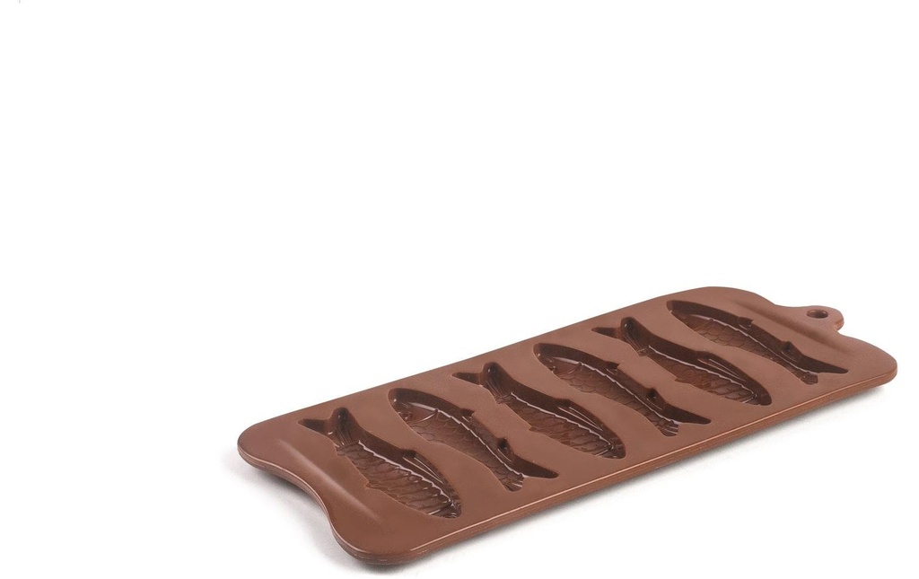 Ibili Moule pour pralines Motif de poisson 22,5 x 10.5 cm