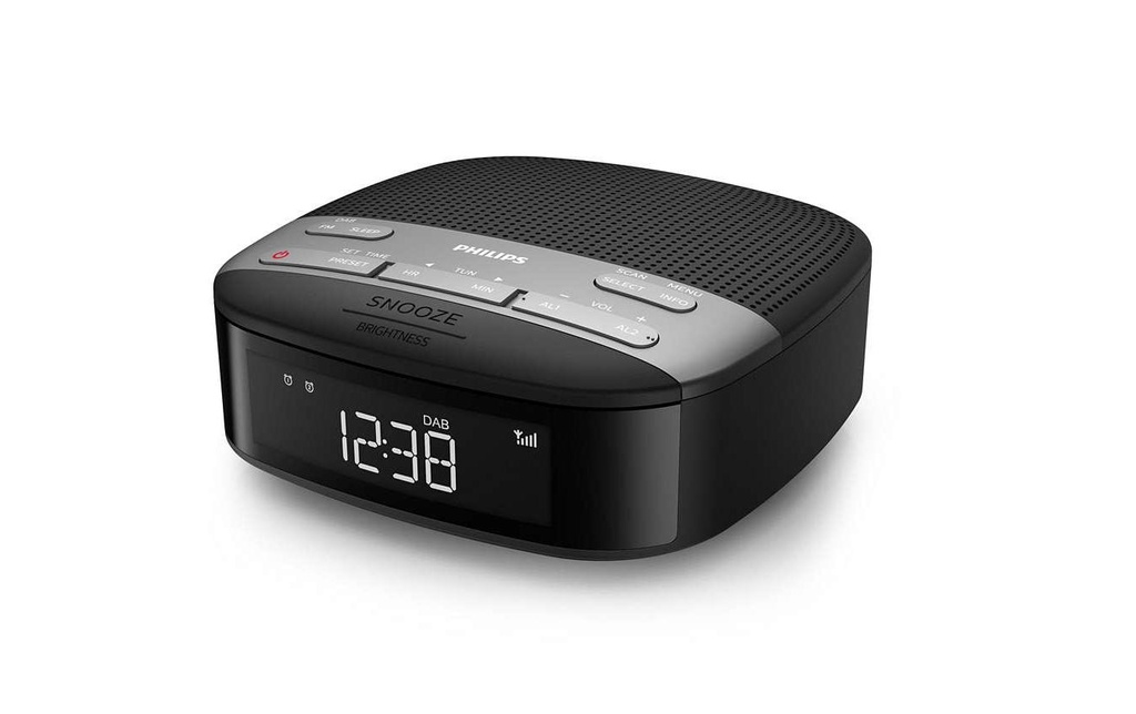 Philips Radio-réveil TAR3505/12 Noir