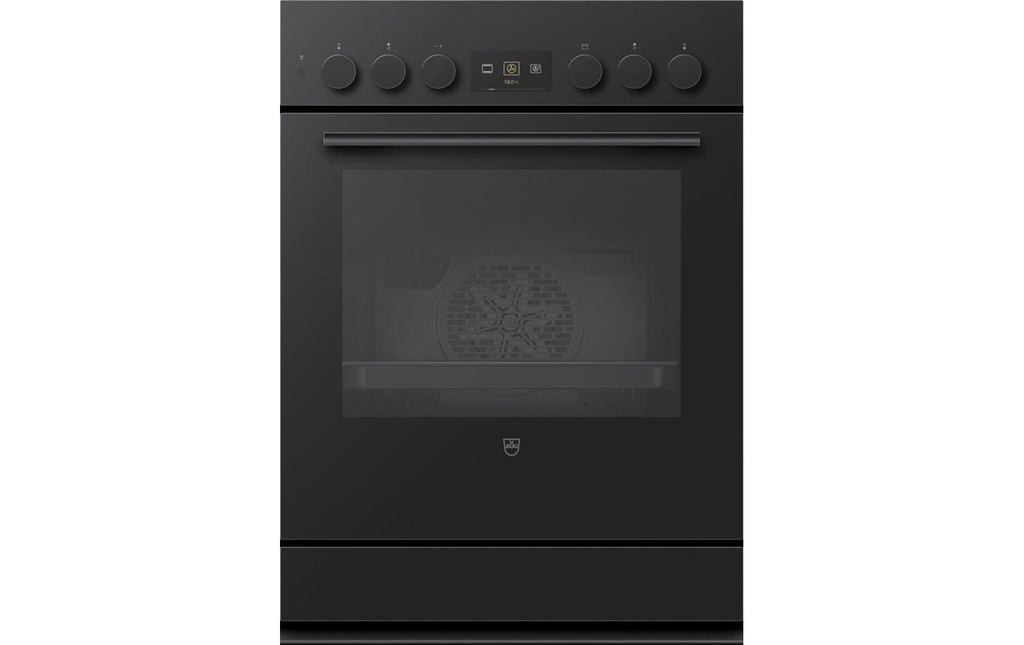 V-Zug Four encastré Combair V600 7UHC TopClean Noir
