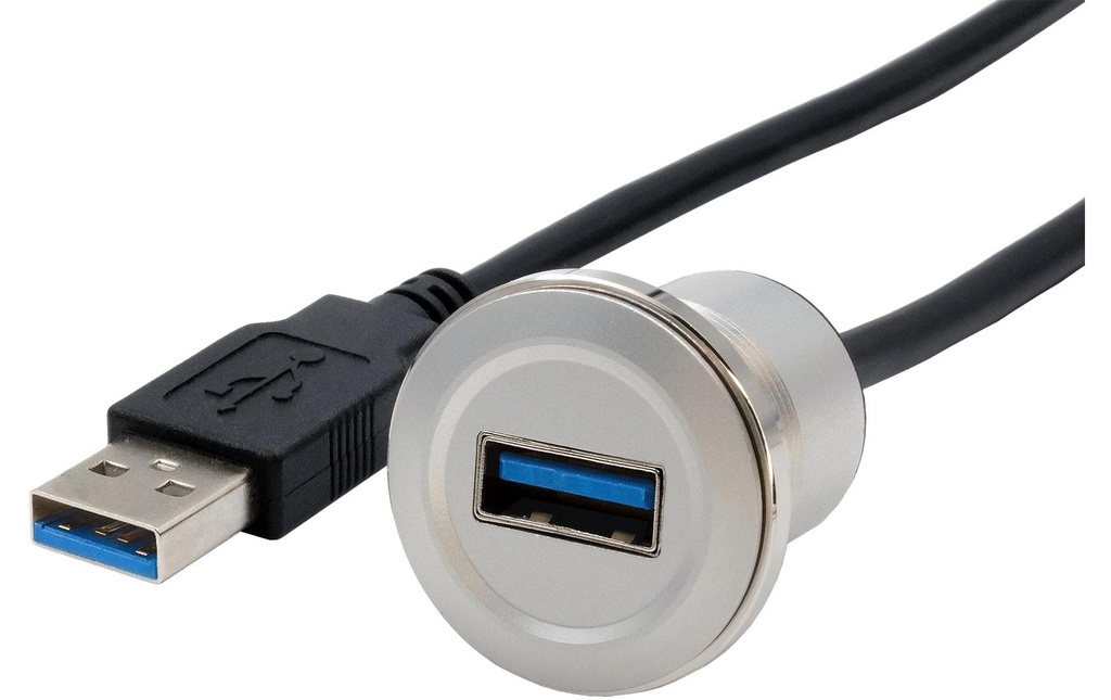 Exsys Adaptateur USB 3.1 Métal Connecteur USB A - Prise USB A