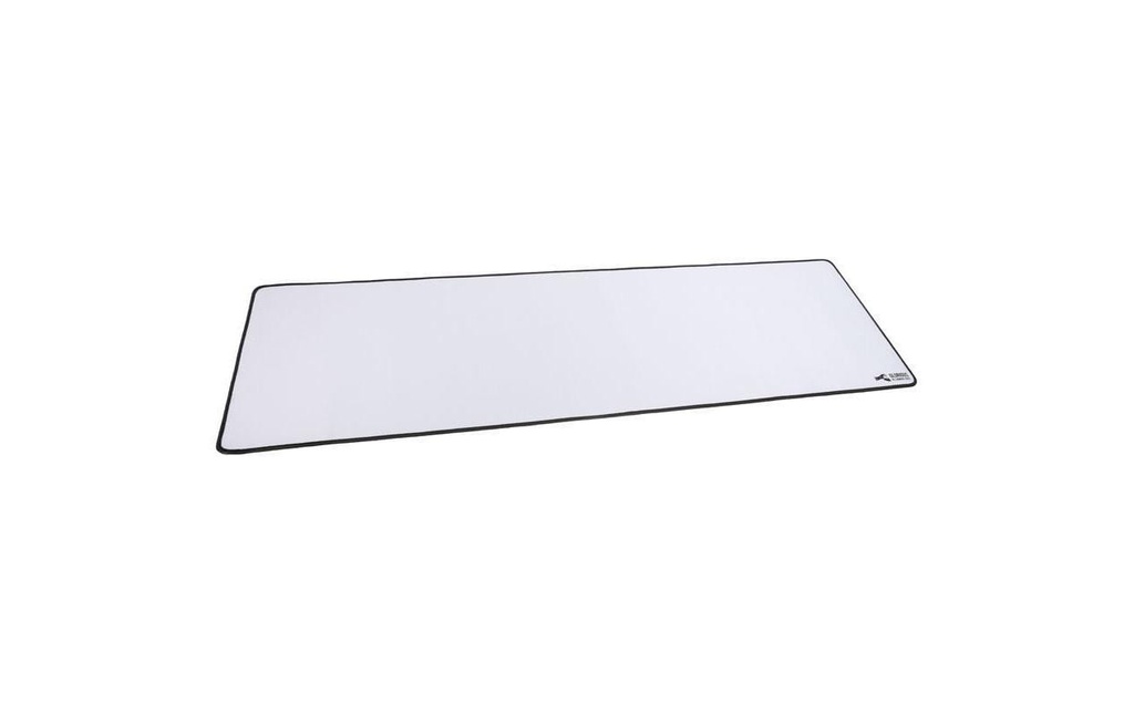 PC Gaming Race Tapis de souris de gaming Extended white Blanc