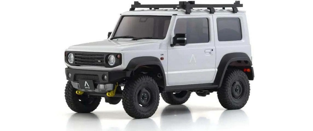 Kyosho Mini-Z MX-01 Suzuki Jimny Sierra, Blanc RTR, 1:18