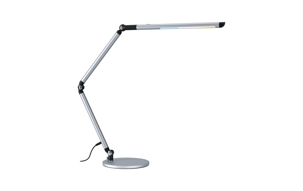 Paulmann Lampe de bureau LED 3-Step-Dim Argent