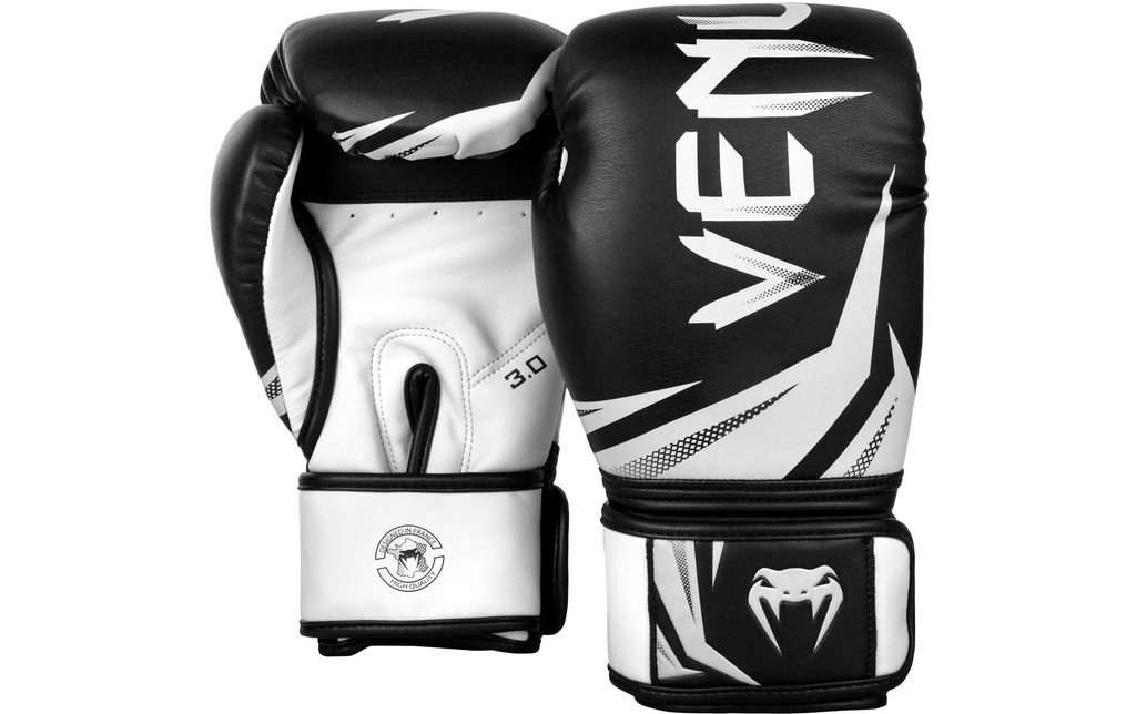 Venum Challenger 3.0 Boxing Gloves Blanc/Noir, 16 oz