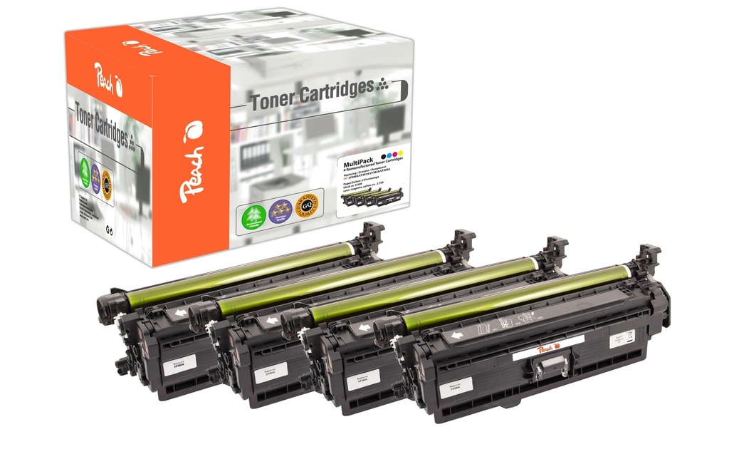 Peach Kits de toner HP Nr. 312 (CF38A) BK, C, M, Y