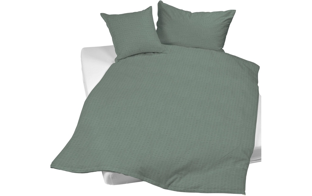 Night Fashion Taie d’oreiller Edi 50 x 70 cm, Vert sapin