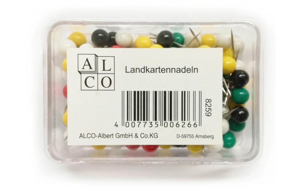 ALCO Epin.pr.cart.géo.5mm/16mm ass. (100 pces)