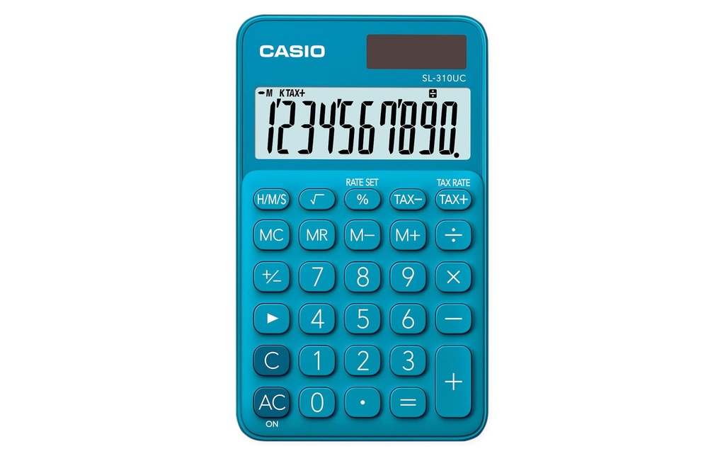 Casio Calculatrice SL-310UC-BU Bleu