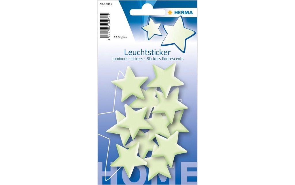 HERMA Sticker lumin.Home étoile mini (12 pces)