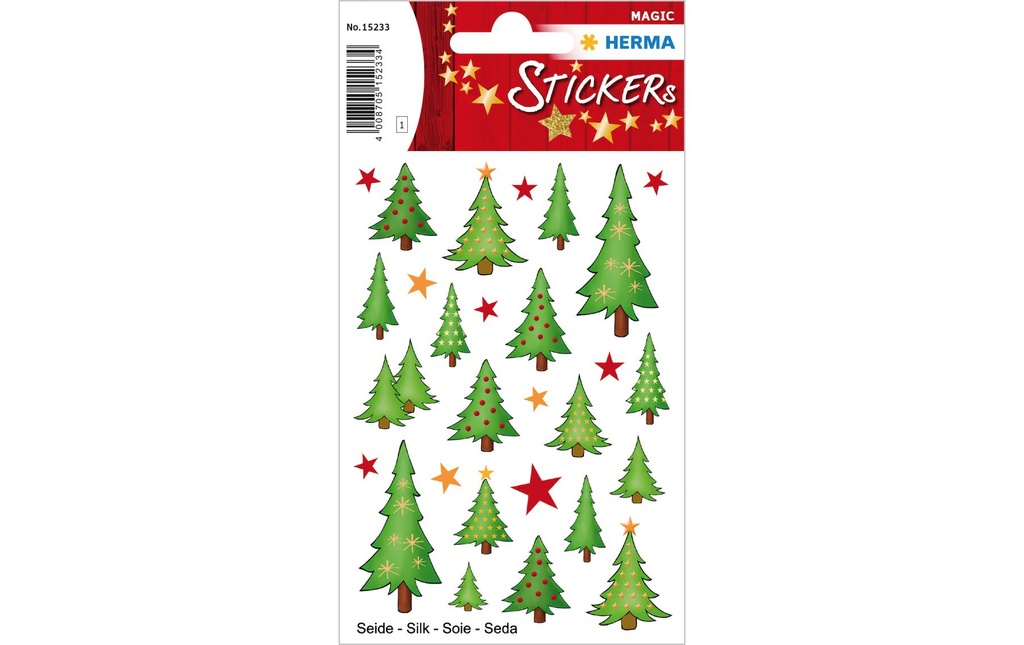 HERMA N'Sticker Magic sapins (28 pces)