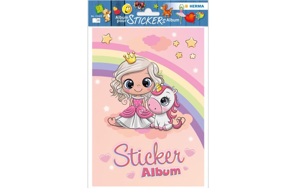 HERMA Album sticker princesse Sweet (16 pces)