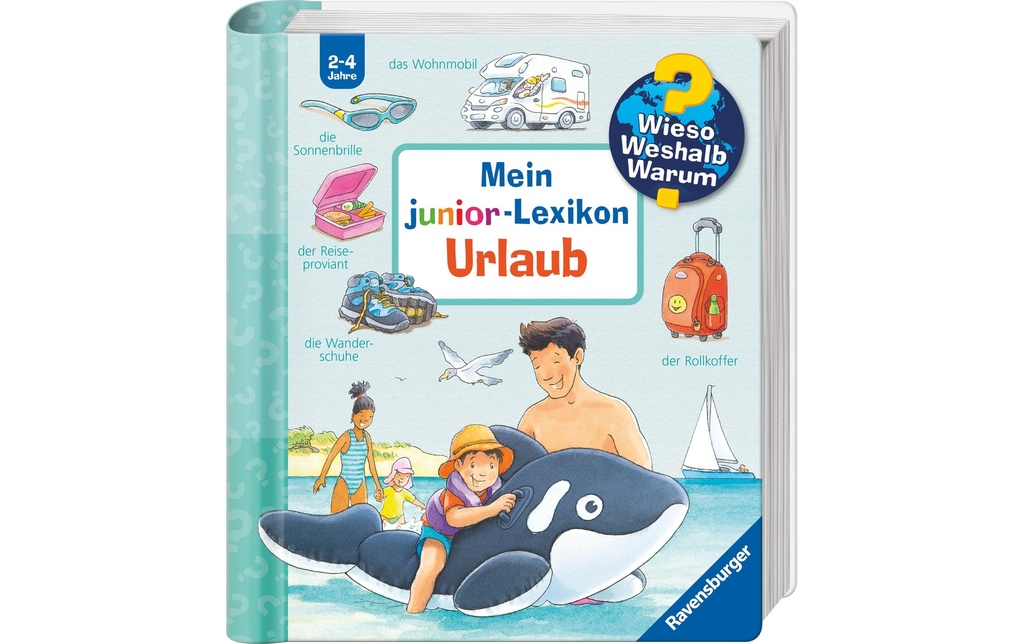 Ravensburger Livres pratiques pour enfants WWW Mein junior-Lexikon: Urlaub