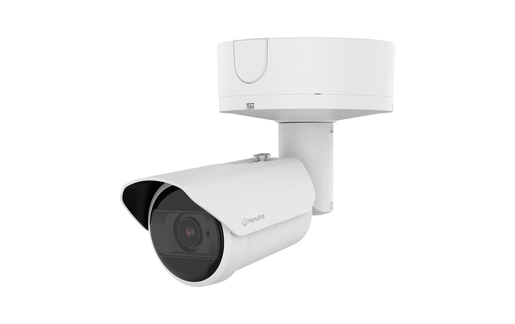 Hanwha Vision Caméra réseau PNO-A7082R Bullet 4MP AI 4.6-9.35 mm