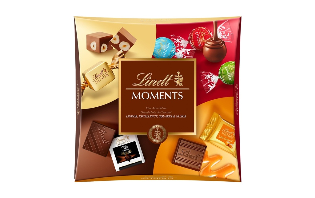 Lindt Pralines Boîte MOMENTS Assortie 314 g