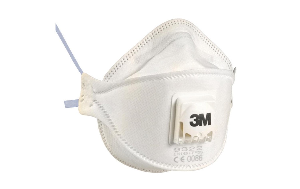 3M Masque de protection respiratoire Aura 9322+ FFP2, 10 pièces