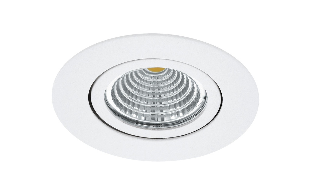 EGLO Leuchten Spot encastré Saliceto 1 Runde 1x 6 W 2700 K, Blanc