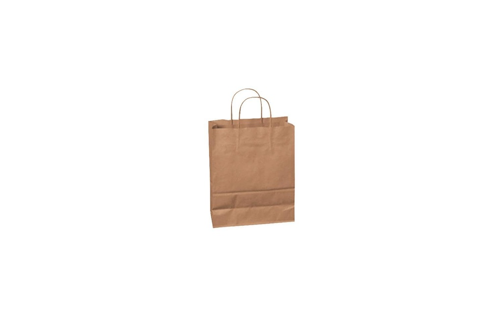 Brieger Sac cadeau 24 x 11 x 31 cm, Brun