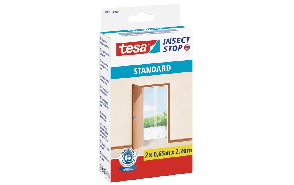 tesa Moustiquaire Insect Stop Standard Türen blanc