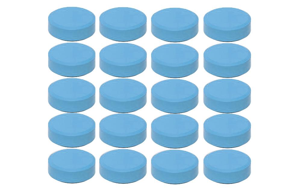 Maul Aimant à facettes MAULpro Recycling Ø 29 mm 20 Pièce/s, Bleu