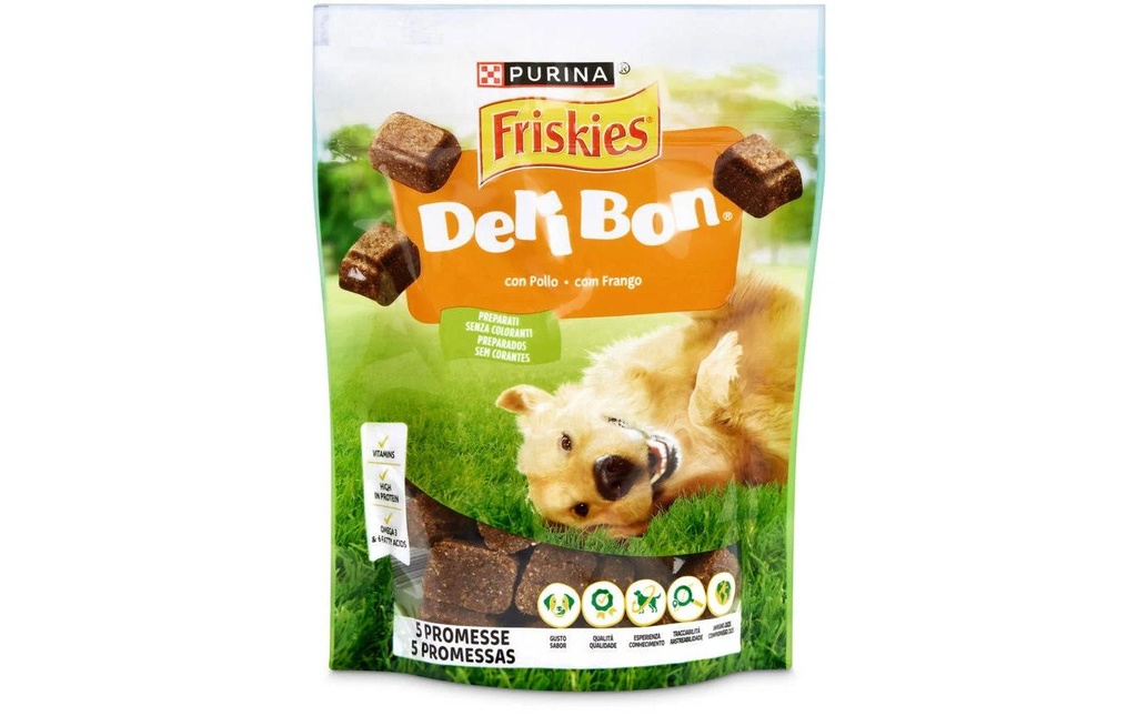 Purina Friskies Collation Deli-Bon au poulet 130 g