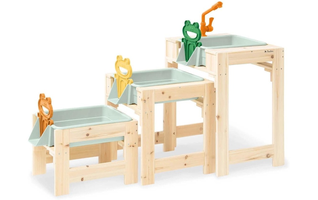 Pinolino Set de tables de jeux aquatiques «Frolino», 3 pcs.