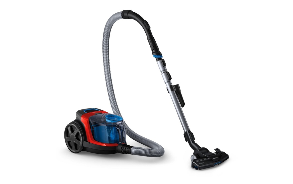 Philips Aspirateur traîneau PowerPro Compact Rouge