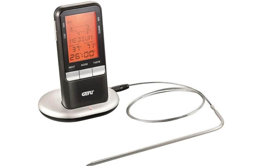GEFU Thermomètre à viande Thermomètre à rôtis numérique sans fil HÄNDI