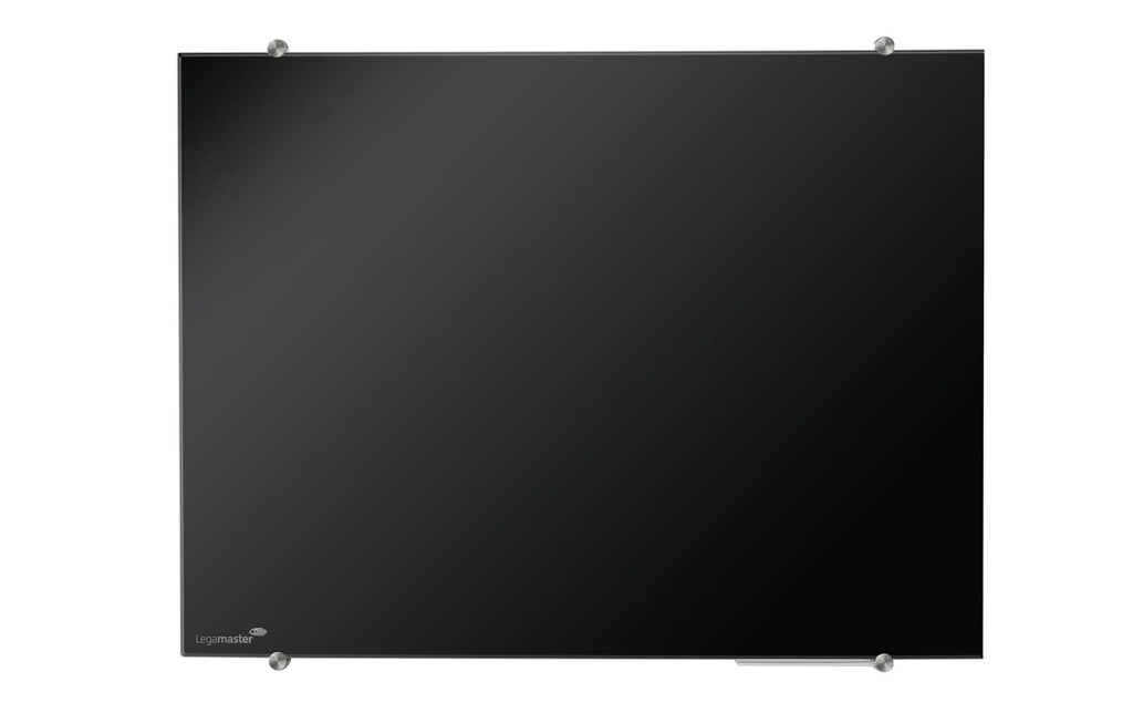 Legamaster Tableau en verre magnétique Colour 100 cm x 150 cm, Noir