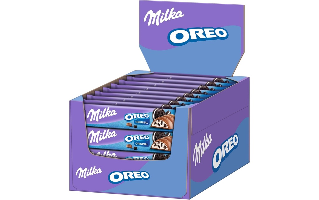 Milka Barres de chocolat Oreo 36 x 36 g