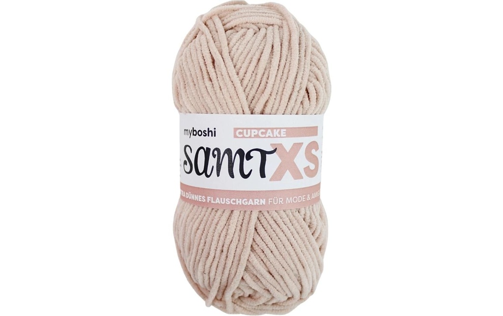 myBoshi Laine Chenille Samt XS Cupcake