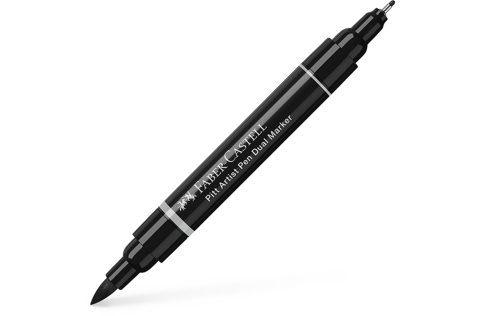 Faber-Castell Crayon à encre de Chine Pitt Artist Pen Dual Noir